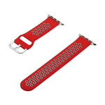 シリコン交換ストラップウォッチバンド、Apple Watch Series 7 41mm / 6&SE&5&4 40mm / 3&2&1 38mm、7 45mm / 6&SE&5&4 44mm / 3&2&1 42mm用