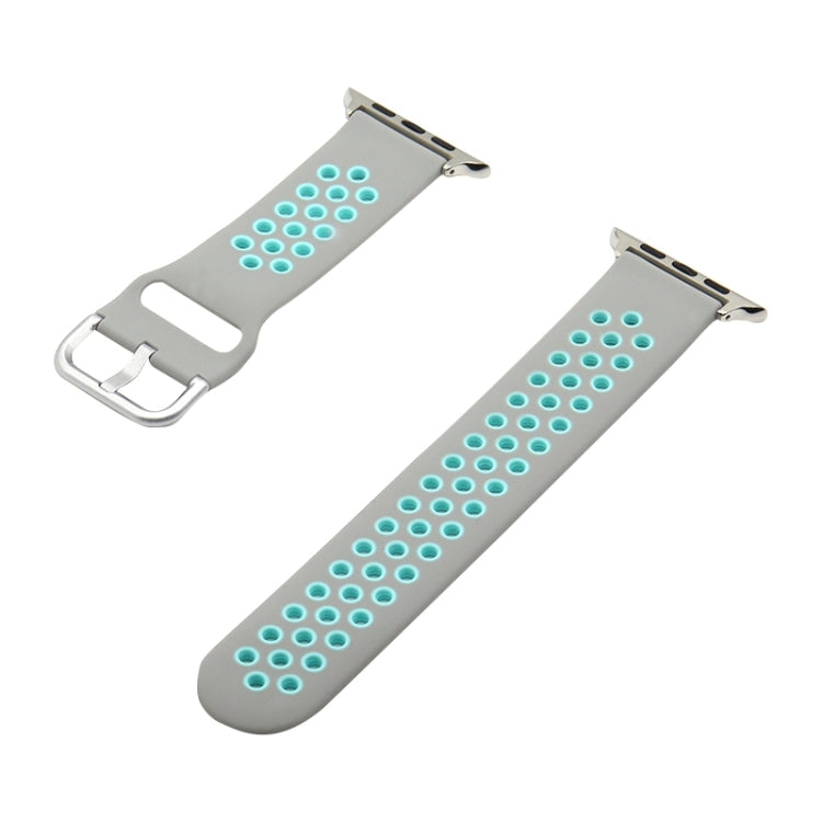 シリコン交換ストラップウォッチバンド、Apple Watch Series 7 41mm / 6&SE&5&4 40mm / 3&2&1 38mm、7 45mm / 6&SE&5&4 44mm / 3&2&1 42mm用