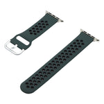 シリコン交換ストラップウォッチバンド、Apple Watch Series 7 41mm / 6&SE&5&4 40mm / 3&2&1 38mm、7 45mm / 6&SE&5&4 44mm / 3&2&1 42mm用