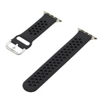 シリコン交換ストラップウォッチバンド、Apple Watch Series 7 41mm / 6&SE&5&4 40mm / 3&2&1 38mm、7 45mm / 6&SE&5&4 44mm / 3&2&1 42mm用