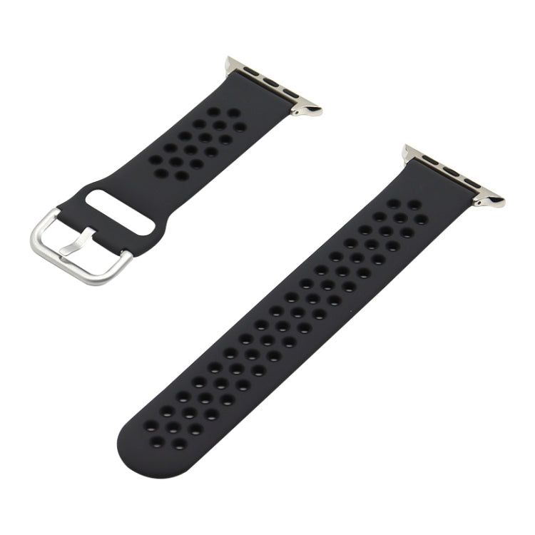 シリコン交換ストラップウォッチバンド、Apple Watch Series 7 41mm / 6&SE&5&4 40mm / 3&2&1 38mm、7 45mm / 6&SE&5&4 44mm / 3&2&1 42mm用