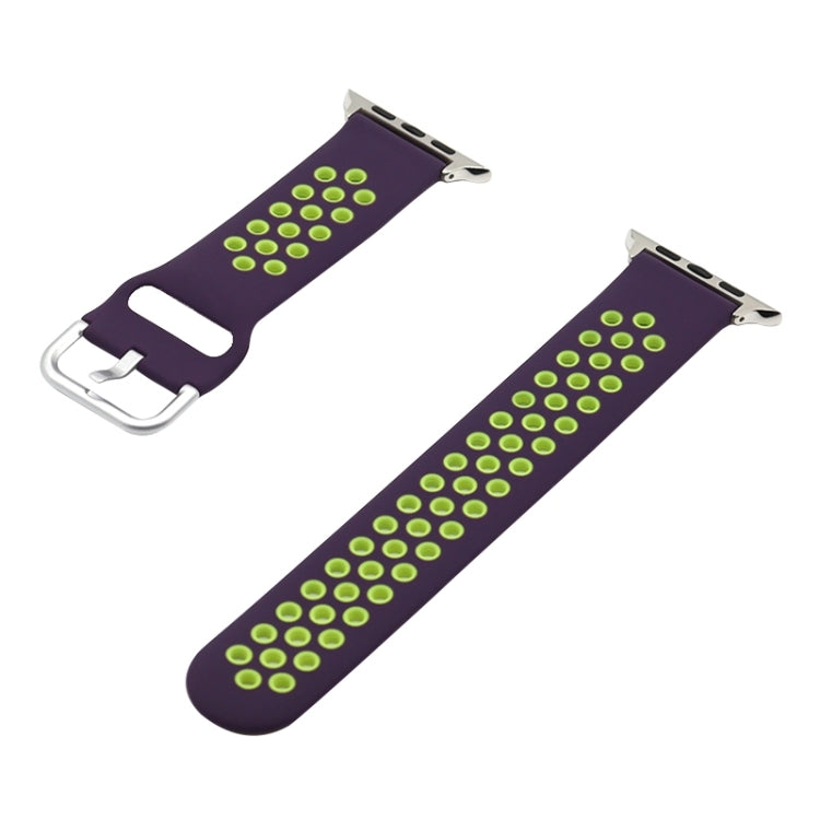 シリコン交換ストラップウォッチバンド、Apple Watch Series 7 41mm / 6&SE&5&4 40mm / 3&2&1 38mm、7 45mm / 6&SE&5&4 44mm / 3&2&1 42mm用