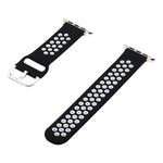 シリコン交換ストラップウォッチバンド、Apple Watch Series 7 41mm / 6&SE&5&4 40mm / 3&2&1 38mm、7 45mm / 6&SE&5&4 44mm / 3&2&1 42mm用