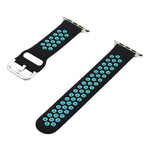 シリコン交換ストラップウォッチバンド、Apple Watch Series 7 41mm / 6&SE&5&4 40mm / 3&2&1 38mm、7 45mm / 6&SE&5&4 44mm / 3&2&1 42mm用