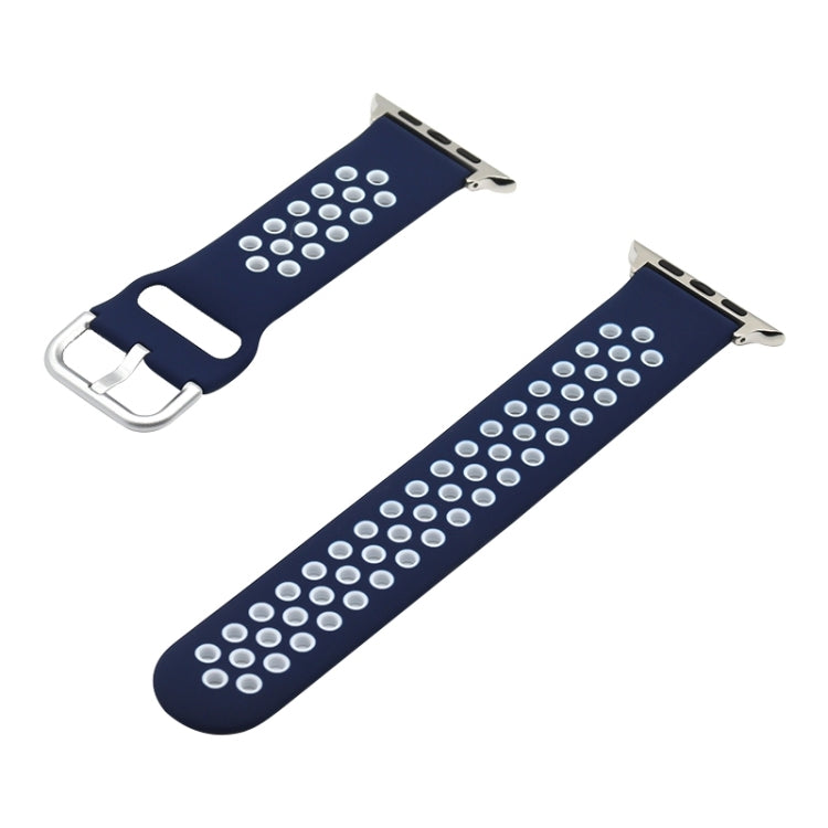 シリコン交換ストラップウォッチバンド、Apple Watch Series 7 41mm / 6&SE&5&4 40mm / 3&2&1 38mm、7 45mm / 6&SE&5&4 44mm / 3&2&1 42mm用