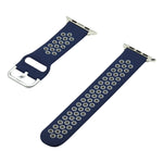 シリコン交換ストラップウォッチバンド、Apple Watch Series 7 41mm / 6&SE&5&4 40mm / 3&2&1 38mm、7 45mm / 6&SE&5&4 44mm / 3&2&1 42mm用