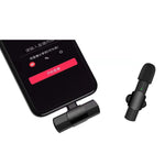 Type-C / USB-C インターフェース ミニラベリアマイクロフォン, Type-C