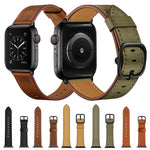 レザー交換用ストラップウォッチバンド、Apple Watch Series 7 41mm / 6&SE&5&4 40mm / 3&2&1 38mm用、7 45mm / 6&SE&5&4 44mm / 3&2&1 42mm用