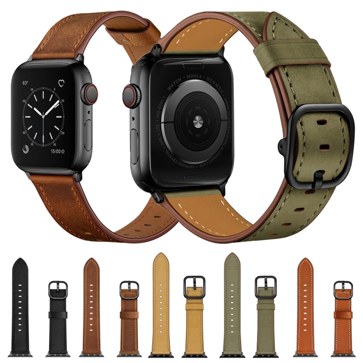 レザー交換用ストラップウォッチバンド、Apple Watch Series 7 41mm / 6&SE&5&4 40mm / 3&2&1 38mm用、7 45mm / 6&SE&5&4 44mm / 3&2&1 42mm用