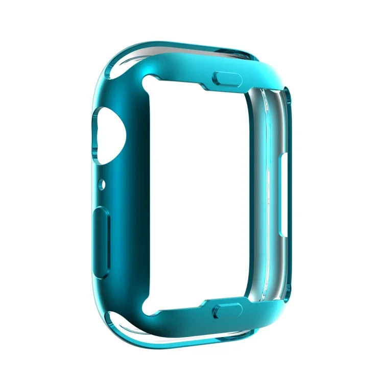 衝撃吸収TPUオールインクルーシブ電気めっき保護ケース、Apple Watchシリーズ9 / 8 / 7 41mm用、Apple Watchシリーズ9 / 8 / 7 45mm用