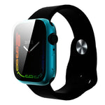 衝撃吸収TPUオールインクルーシブ電気めっき保護ケース、Apple Watchシリーズ9 / 8 / 7 41mm用、Apple Watchシリーズ9 / 8 / 7 45mm用