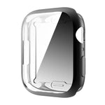 衝撃吸収TPUオールインクルーシブ電気めっき保護ケース、Apple Watchシリーズ9 / 8 / 7 41mm用、Apple Watchシリーズ9 / 8 / 7 45mm用