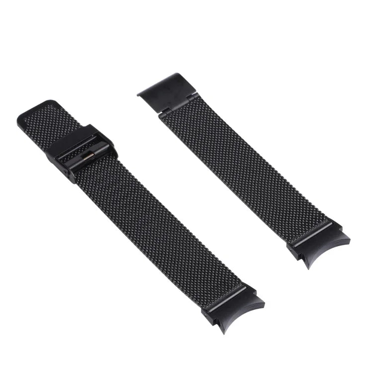 ダブルインシュアランスバックルミラネーゼ交換用ストラップバンド、Fitbit Charge 4用、Samsung Galaxy Watch4 40mm/44mm用