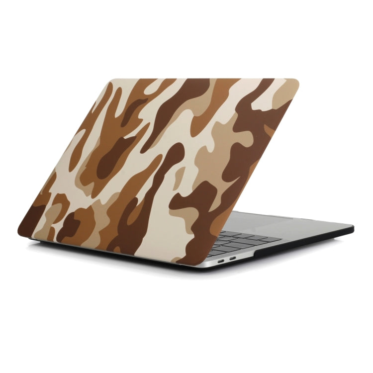 迷彩柄ノートパソコン用ウォーターデカールPC保護ケース、MacBook Air 11.6インチ A1370 / A1465用、MacBook Retina 12インチ A1534用、MacBook Air 13.3インチ A1466 / A1369用、MacBook Pro Retina 13.3インチ A1425 / A1502用、MacBook Pro 13.3インチ A12...