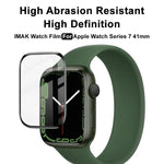 IMAK プレキシグラスHDウォッチ保護フィルム Apple Watchシリーズ9 / 8 / 7 41mm用、Apple Watch 7 41mm用、Apple Watch 7 45mm用
