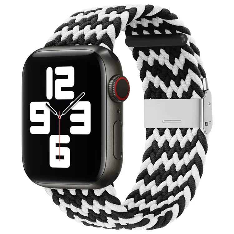 ナイロン編みワンバックル交換用時計バンド Apple Watch Series 7 41mm / 6＆SE＆5＆4 40mm / 3＆2＆1 38mm対応