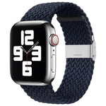 ナイロン編みワンバックル交換用時計バンド Apple Watch Series 7 41mm / 6＆SE＆5＆4 40mm / 3＆2＆1 38mm対応
