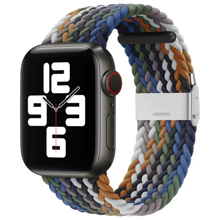 ナイロン編みワンバックル交換用時計バンド Apple Watch Series 7 41mm / 6＆SE＆5＆4 40mm / 3＆2＆1 38mm対応