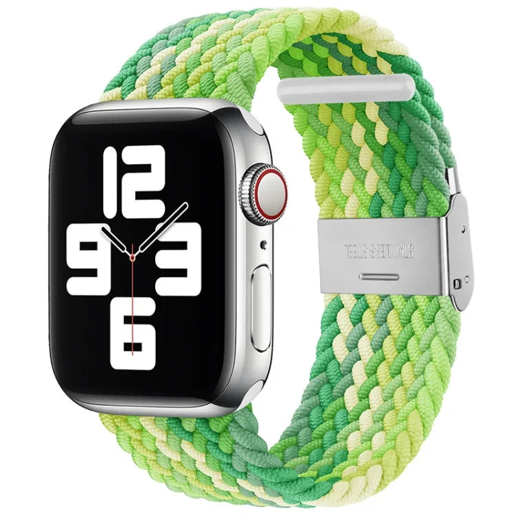 ナイロン編みワンバックル交換用時計バンド Apple Watch Series 7 41mm / 6＆SE＆5＆4 40mm / 3＆2＆1 38mm対応