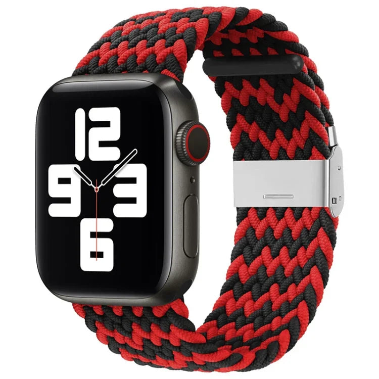 ナイロン編みワンバックル交換用時計バンド Apple Watch Series 7 41mm / 6＆SE＆5＆4 40mm / 3＆2＆1 38mm対応