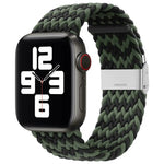 ナイロン編みワンバックル交換用時計バンド Apple Watch Series 7 41mm / 6＆SE＆5＆4 40mm / 3＆2＆1 38mm対応