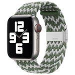 ナイロン編みワンバックル交換用時計バンド Apple Watch Series 7 41mm / 6＆SE＆5＆4 40mm / 3＆2＆1 38mm対応