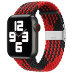 ナイロン編みワンバックル交換用時計バンド Apple Watch Series 7 41mm / 6＆SE＆5＆4 40mm / 3＆2＆1 38mm対応