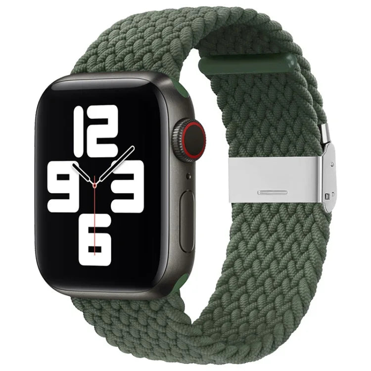 ナイロン編みワンバックル交換用時計バンド Apple Watch Series 7 41mm / 6＆SE＆5＆4 40mm / 3＆2＆1 38mm対応