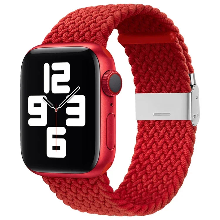 ナイロン編みワンバックル交換用時計バンド Apple Watch Series 7 41mm / 6＆SE＆5＆4 40mm / 3＆2＆1 38mm対応