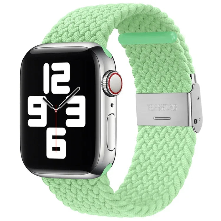 ナイロン編みワンバックル交換用時計バンド Apple Watch Series 7 41mm / 6＆SE＆5＆4 40mm / 3＆2＆1 38mm対応