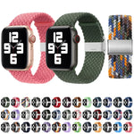 ナイロン編みワンバックル交換用時計バンド Apple Watch Series 7 41mm / 6＆SE＆5＆4 40mm / 3＆2＆1 38mm対応