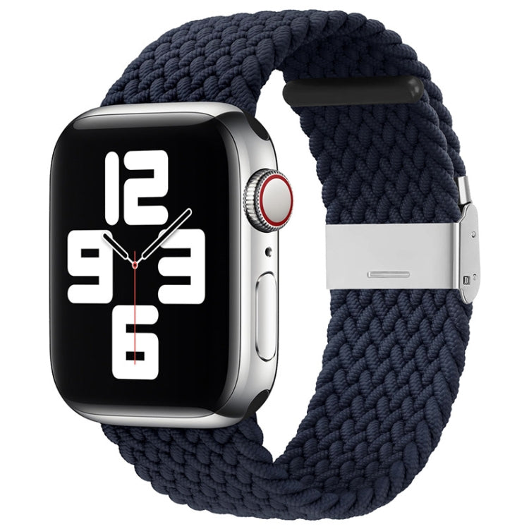 ナイロン編みワンバックル交換ウォッチバンド Apple Watchシリーズ用、7 45mm / 6&SE&5&4 44mm / 3&2&1 42mm