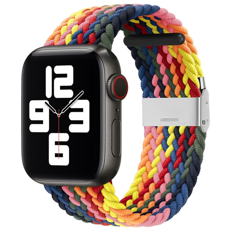 ナイロン編みワンバックル交換ウォッチバンド Apple Watchシリーズ用、7 45mm / 6&SE&5&4 44mm / 3&2&1 42mm