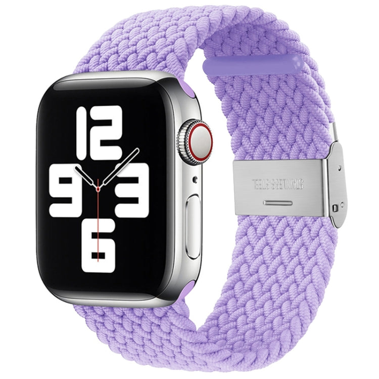 ナイロン編みワンバックル交換ウォッチバンド Apple Watchシリーズ用、7 45mm / 6&SE&5&4 44mm / 3&2&1 42mm
