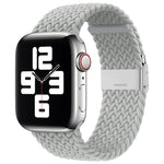 ナイロン編みワンバックル交換ウォッチバンド Apple Watchシリーズ用、7 45mm / 6&SE&5&4 44mm / 3&2&1 42mm