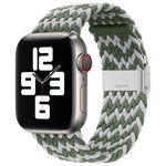 ナイロン編みワンバックル交換ウォッチバンド Apple Watchシリーズ用、7 45mm / 6&SE&5&4 44mm / 3&2&1 42mm