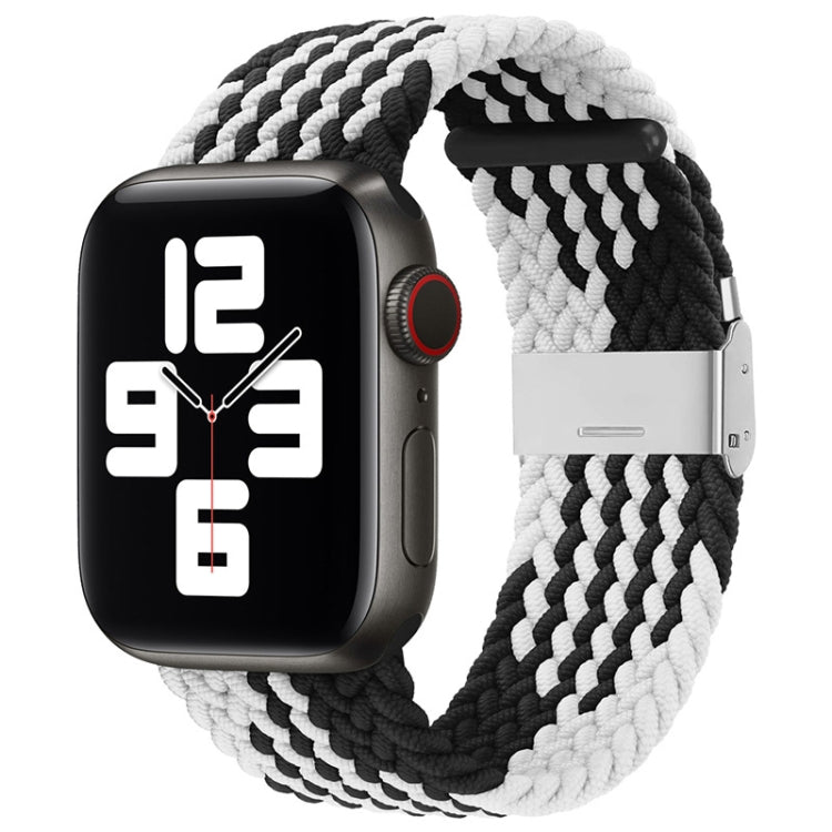ナイロン編みワンバックル交換ウォッチバンド Apple Watchシリーズ用、7 45mm / 6&SE&5&4 44mm / 3&2&1 42mm