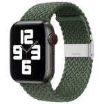 ナイロン編みワンバックル交換ウォッチバンド Apple Watchシリーズ用、7 45mm / 6&SE&5&4 44mm / 3&2&1 42mm