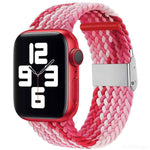 ナイロン編みワンバックル交換ウォッチバンド Apple Watchシリーズ用、7 45mm / 6&SE&5&4 44mm / 3&2&1 42mm