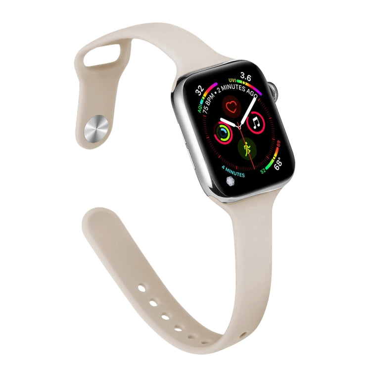 スリムシリコン交換ウォッチバンド、Apple Watch Series 7 41mm / 6 & SE & 5 & 4 40mm / 3 & 2 & 1 38mm用