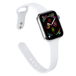 スリムシリコン交換ウォッチバンド、Apple Watch Series 7 41mm / 6 & SE & 5 & 4 40mm / 3 & 2 & 1 38mm用