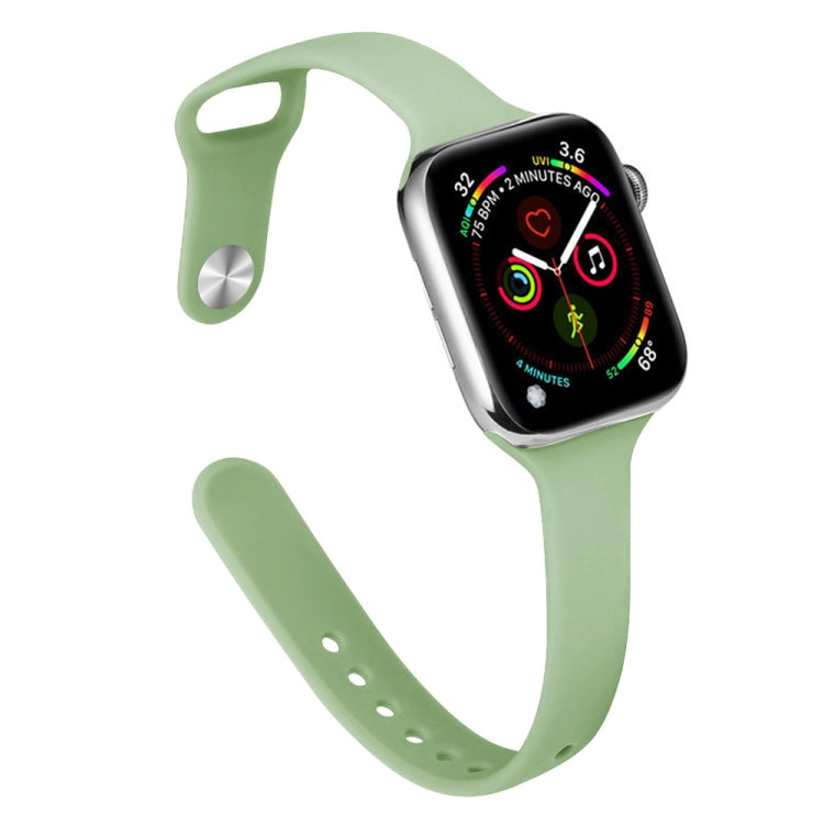 スリムシリコン交換ウォッチバンド、Apple Watch Series 7 41mm / 6 & SE & 5 & 4 40mm / 3 & 2 & 1 38mm用