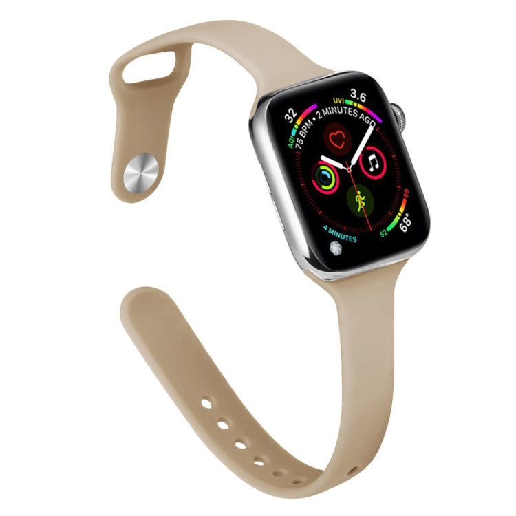 スリムシリコン交換ウォッチバンド、Apple Watch Series 7 41mm / 6 & SE & 5 & 4 40mm / 3 & 2 & 1 38mm用