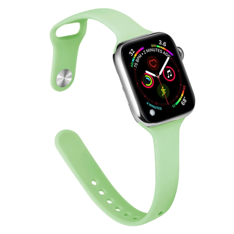 スリムシリコン交換ウォッチバンド、Apple Watch Series 7 41mm / 6 & SE & 5 & 4 40mm / 3 & 2 & 1 38mm用