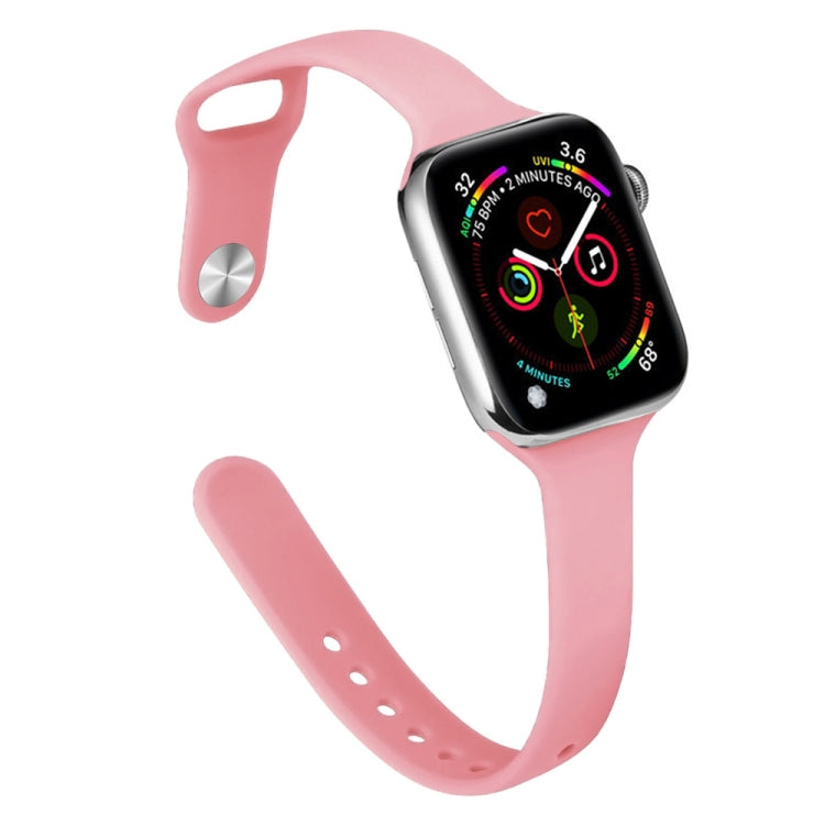 スリムシリコン交換ウォッチバンド、Apple Watch Series 7 41mm / 6 & SE & 5 & 4 40mm / 3 & 2 & 1 38mm用