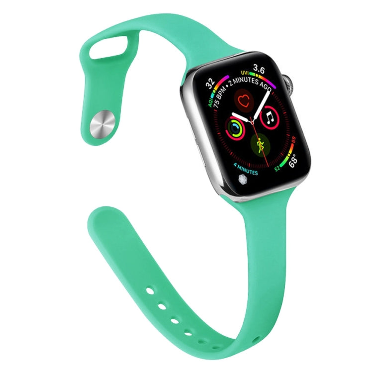 スリムシリコン交換ウォッチバンド、Apple Watch Series 7 41mm / 6 & SE & 5 & 4 40mm / 3 & 2 & 1 38mm用