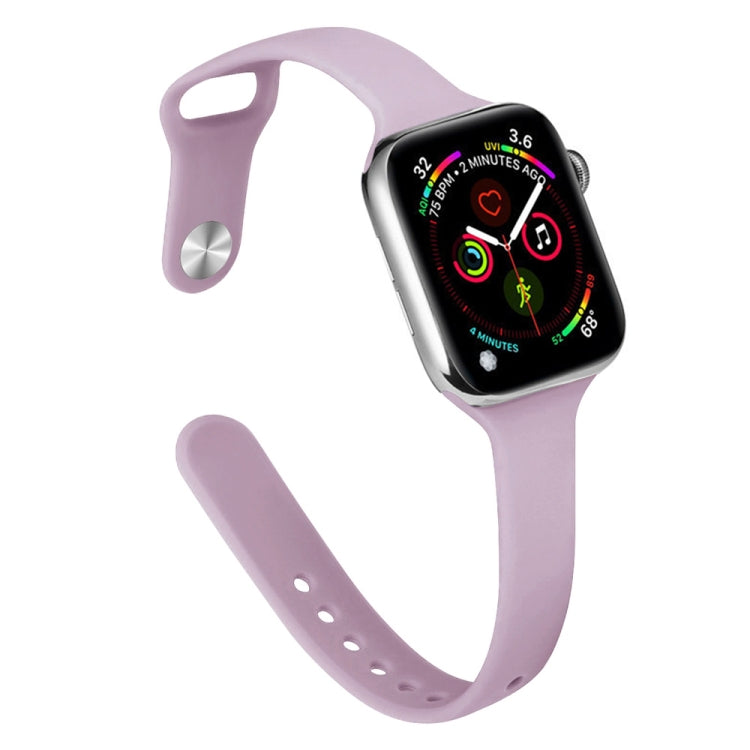 スリムシリコン交換ウォッチバンド、Apple Watch Series 7 41mm / 6 & SE & 5 & 4 40mm / 3 & 2 & 1 38mm用