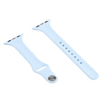 スリムシリコン交換ウォッチバンド、Apple Watch Series 7 41mm / 6 & SE & 5 & 4 40mm / 3 & 2 & 1 38mm用