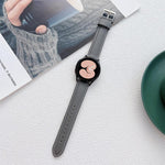 縫製レザーストラップバンド、Samsung Galaxy Watch4 40mm / 44mm用
