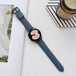 ライチテクスチャーレザーストラップバンド、Samsung Galaxy Watch4 40mm / 44mm用